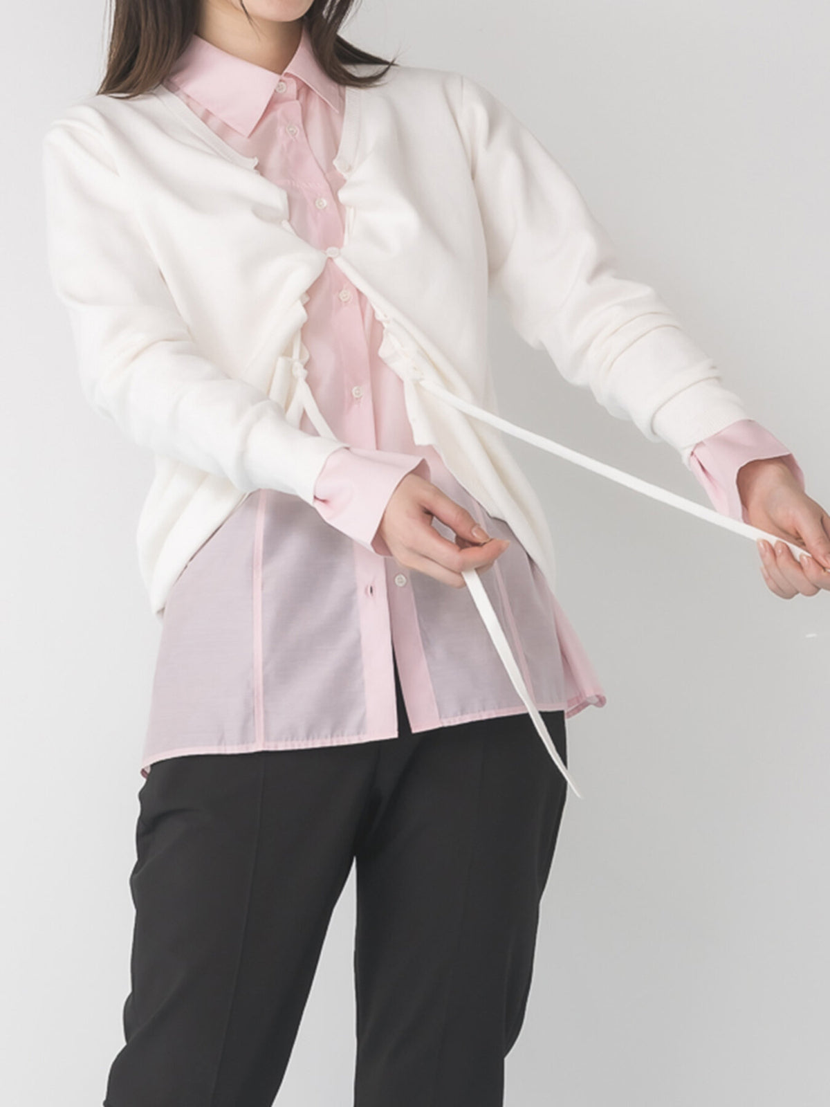 【予約販売】Mewl DRAWSTRING CARDIGAN M264-98184