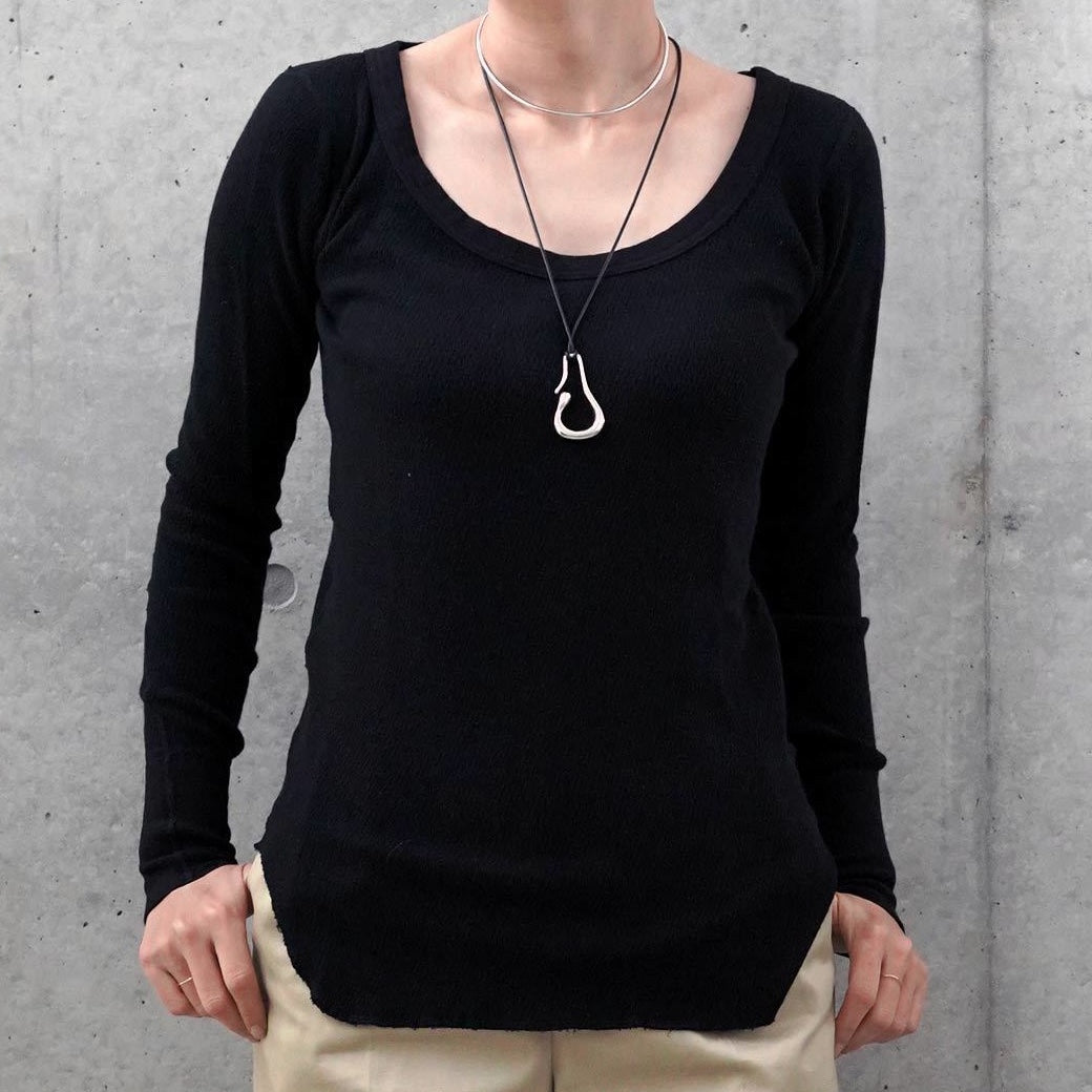 RUMBLE RED Open Neck Thermal Shirts