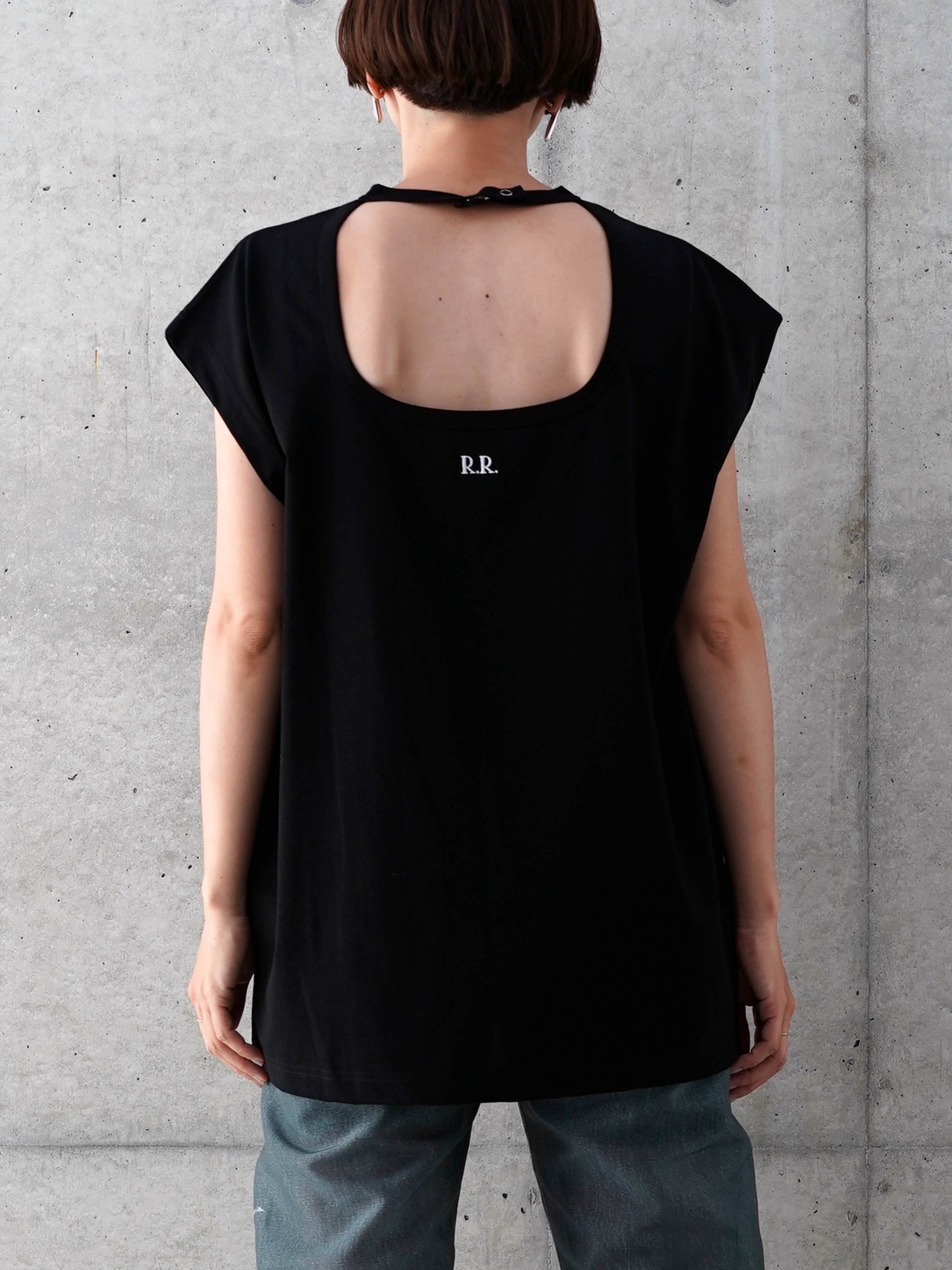 RUMBLE RED Back No Sleeve Tee 014