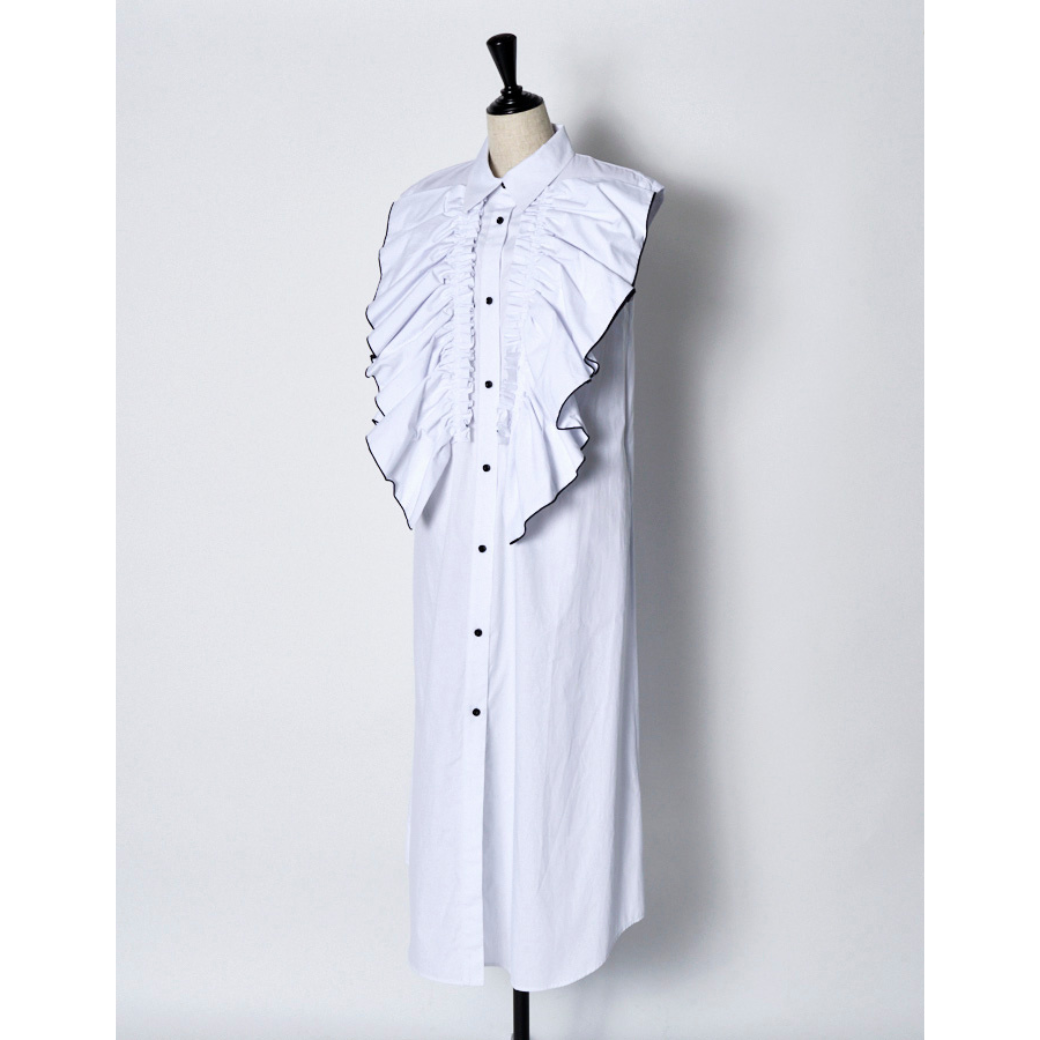 RUMCHE R24S10307 Ruffle Dress〔40%OFF〕