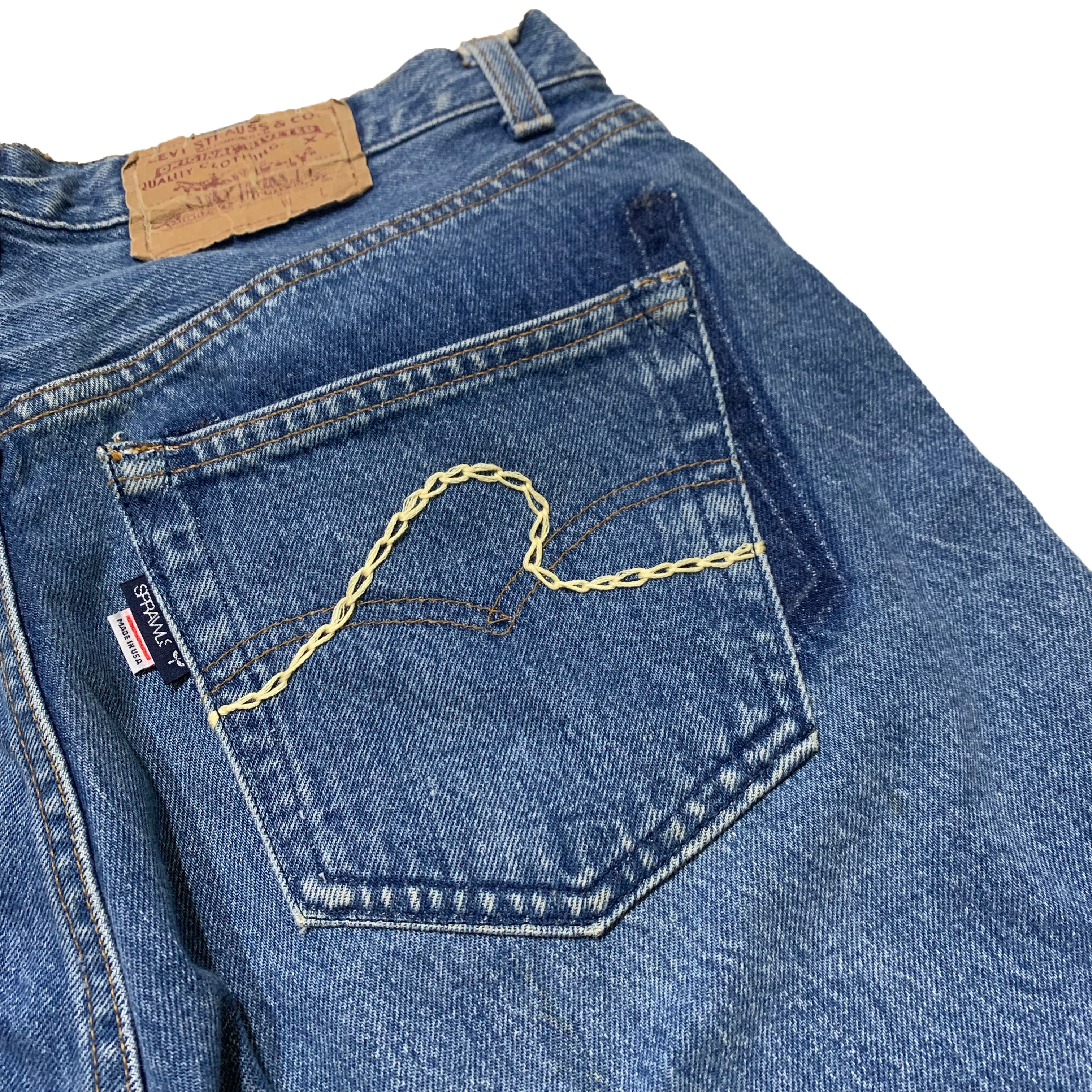 SPRAWLS Levis501 リメイクデニム