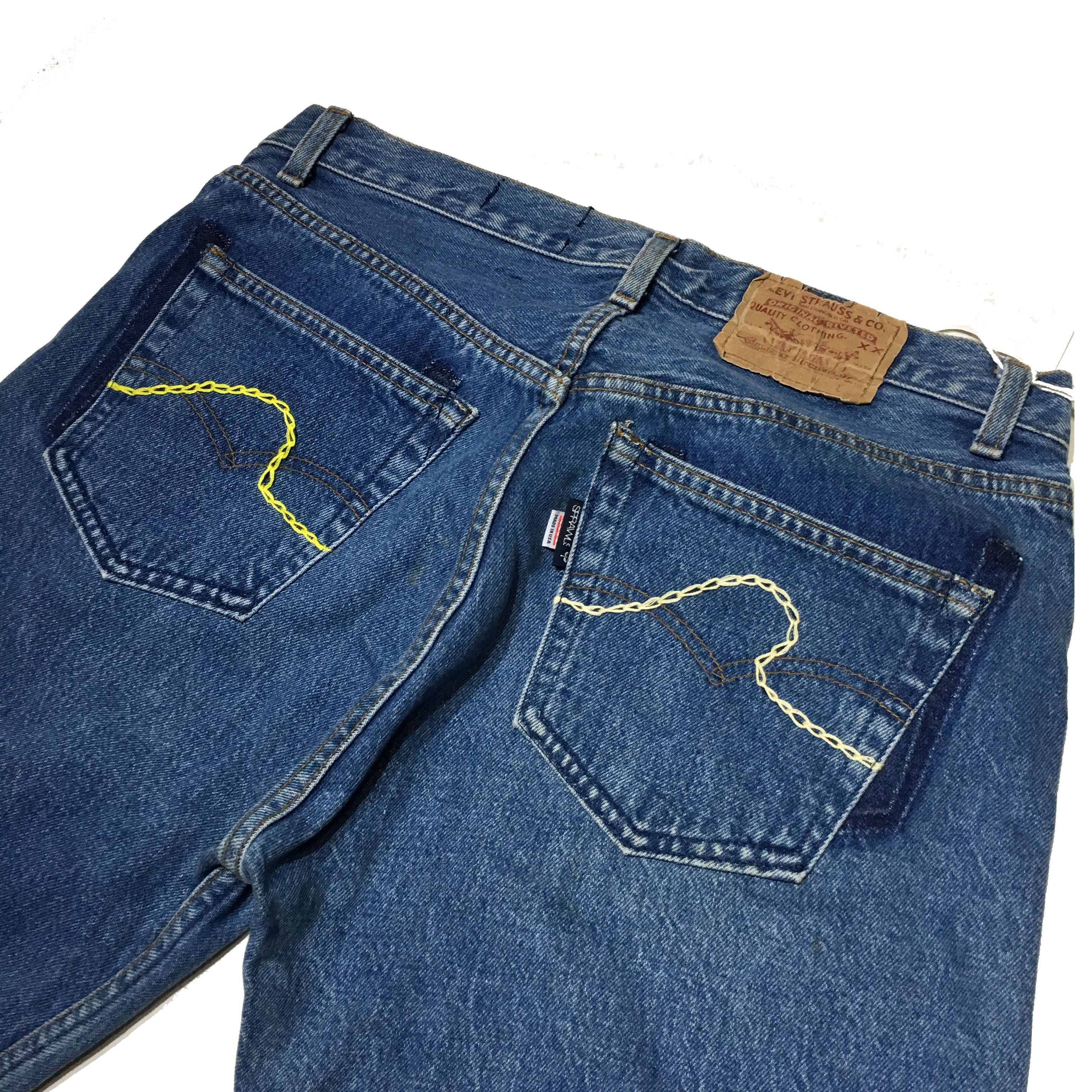SPRAWLS RE CUT SUPPLY×SPRAWLS コラボアイテム Levis501 リメイクデニム SAD-008
