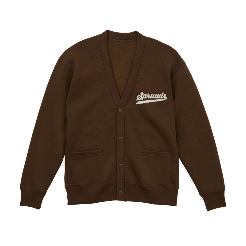 SPRAWLS College Sweat Cardigan SFL-459