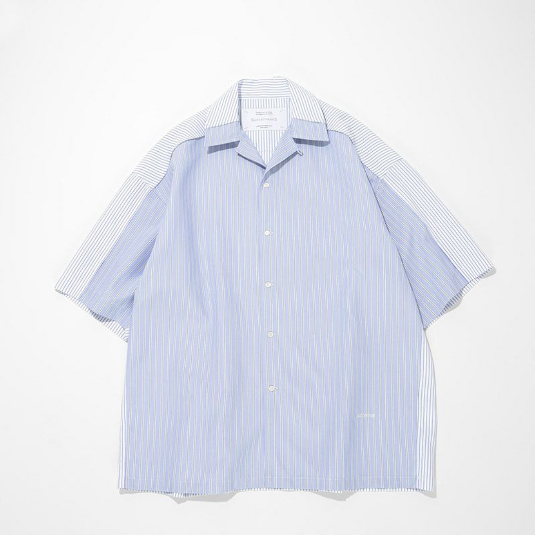 SUPERTHANKS ST242SH01 Mixture S/S shirt〔40%OFF〕