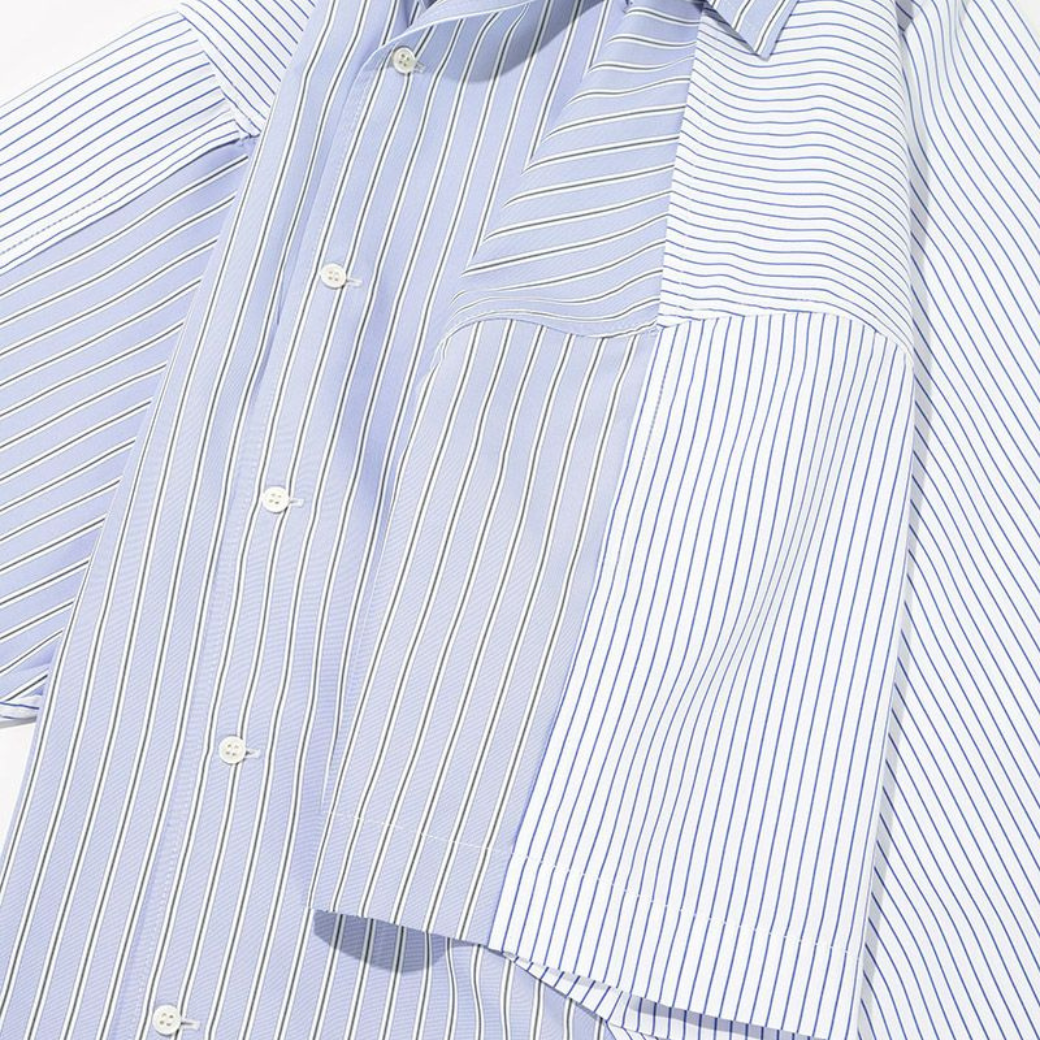 SUPERTHANKS ST242SH01 Mixture S/S shirt〔40%OFF〕