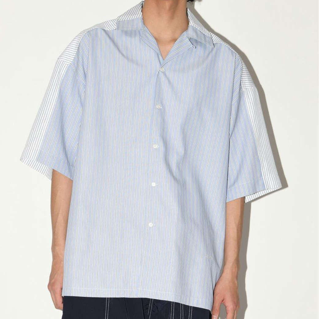 SUPERTHANKS ST242SH01 Mixture S/S shirt〔40%OFF〕