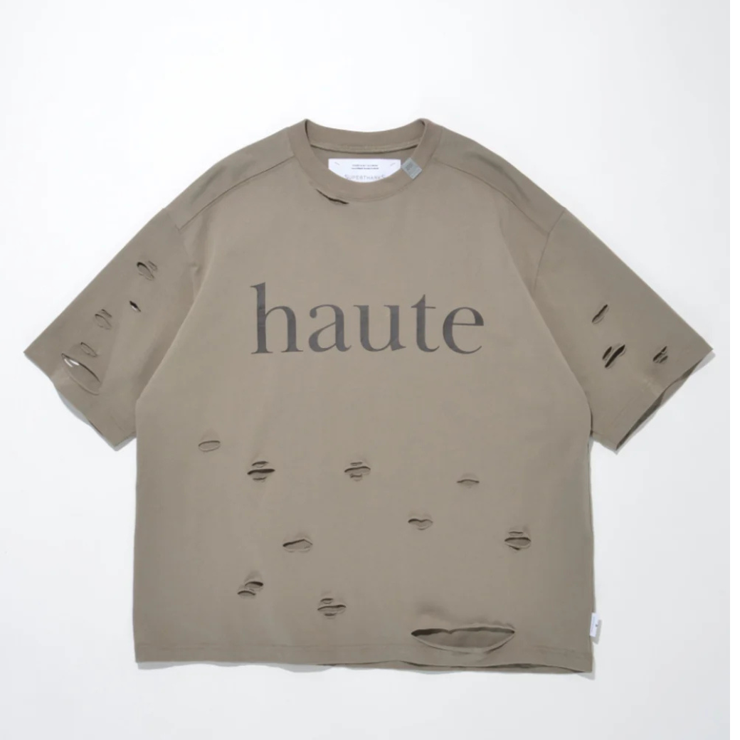 SUPERTHANKS ”haute"damage S/S T-shirt - ST252 CS04