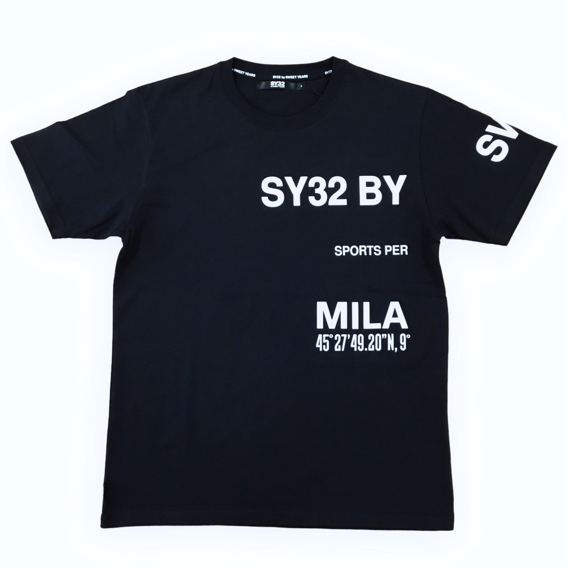 SY32 STRADDLE PRINT TEE No.14159J