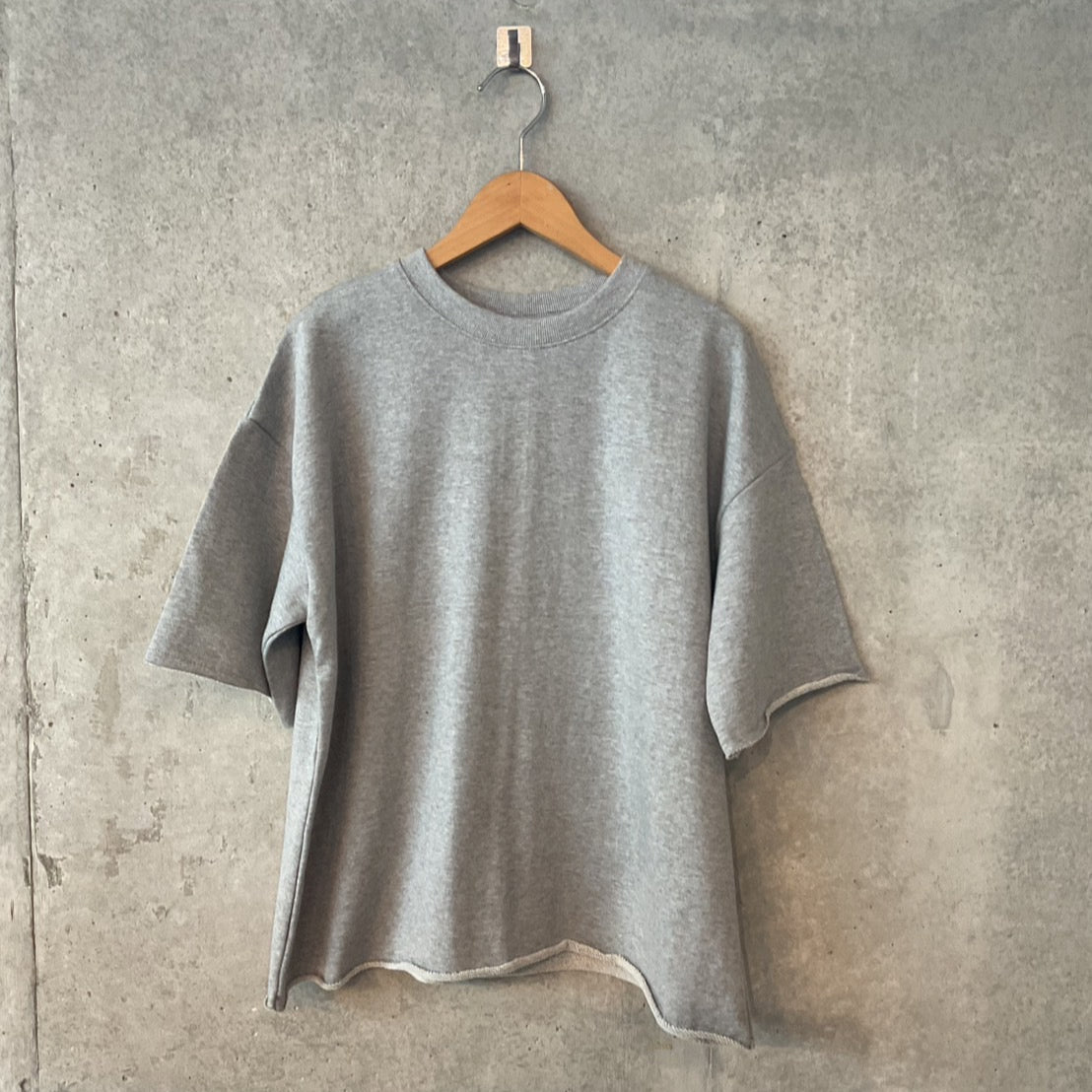 カットオフスウェットTee