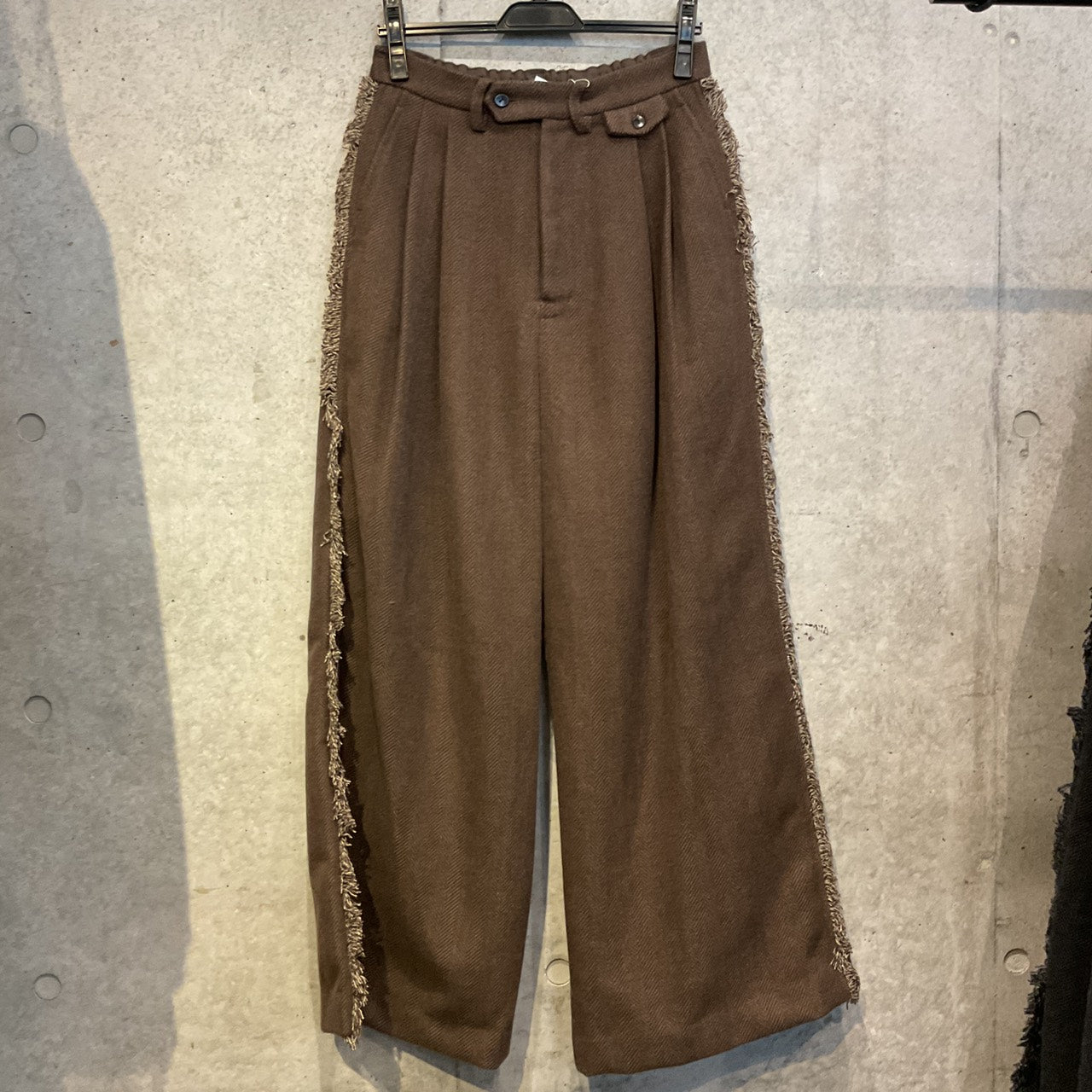 Muel Chic Vila tweed pants 265760367