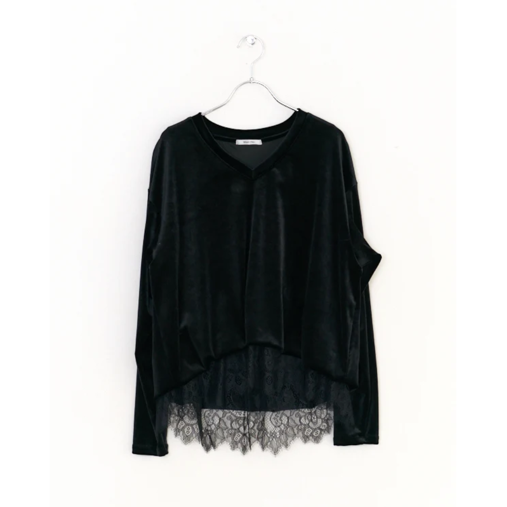 Muel Chic Seline velor tops