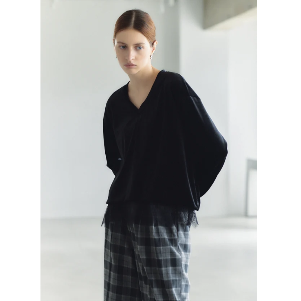Muel Chic Seline velor tops