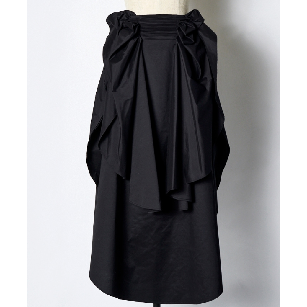 RUMCHE R25S10404 Sun & Moon Ruffle Skirt