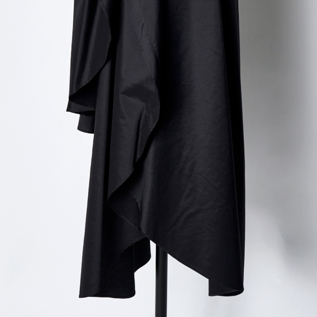 RUMCHE R25S10404 Sun & Moon Ruffle Skirt