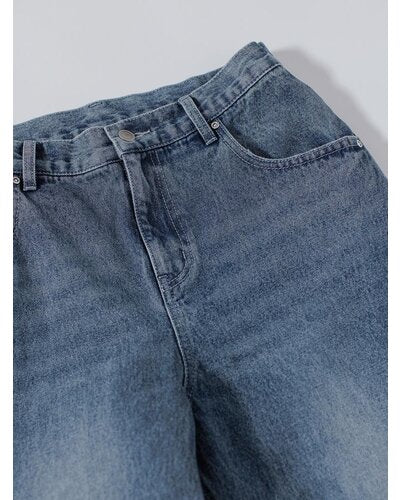 YENN SIDE PLEATED DENIMPT Y243-31045-3