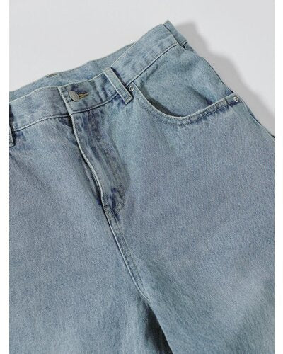 YENN SIDE PLEATED DENIMPT Y243-31045-3