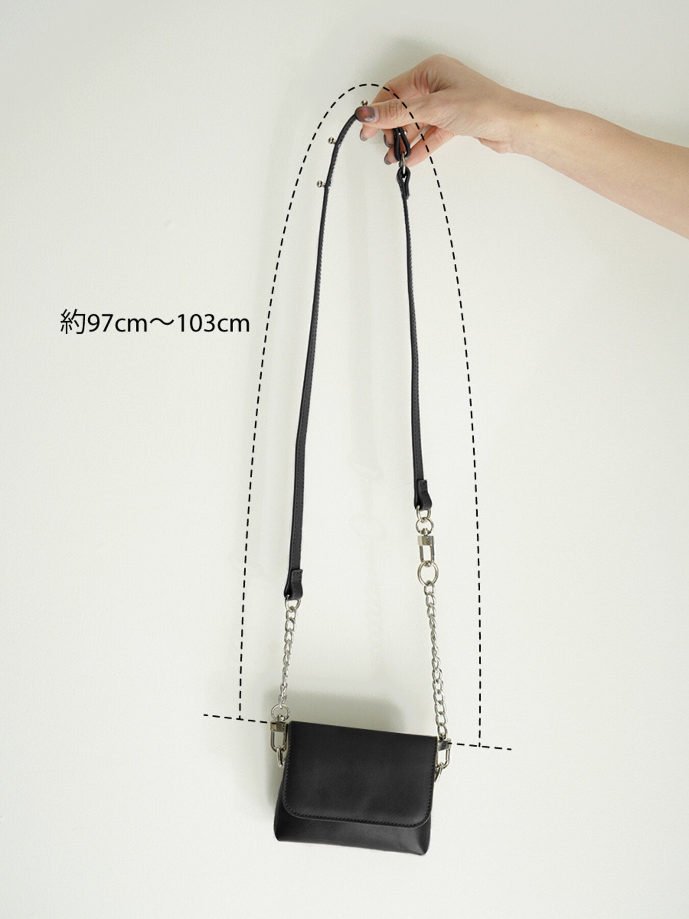 【予約販売】YENN CHAIN BELT POUCH Y252-02057-9