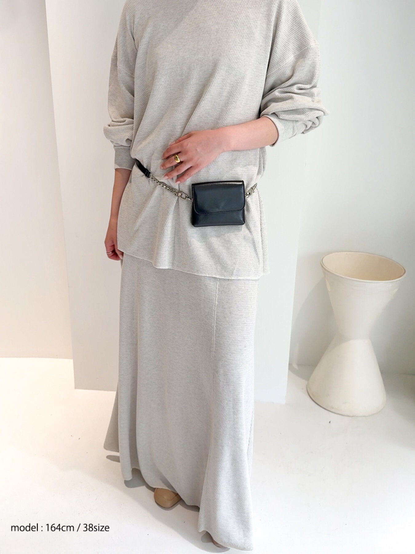【予約販売】YENN CHAIN BELT POUCH Y252-02057-9