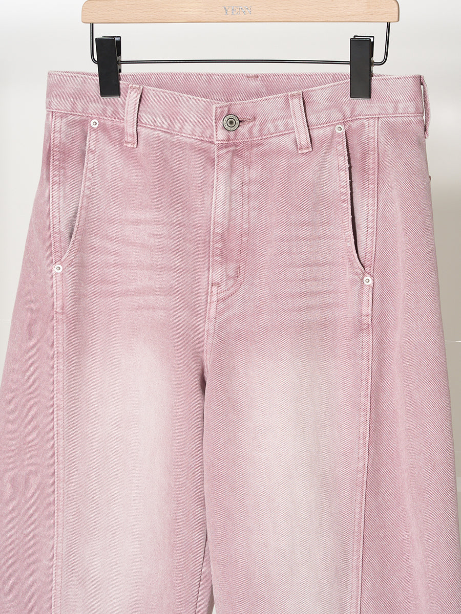 YENNKNEE TUCK DENIM PT Y252-31054-2