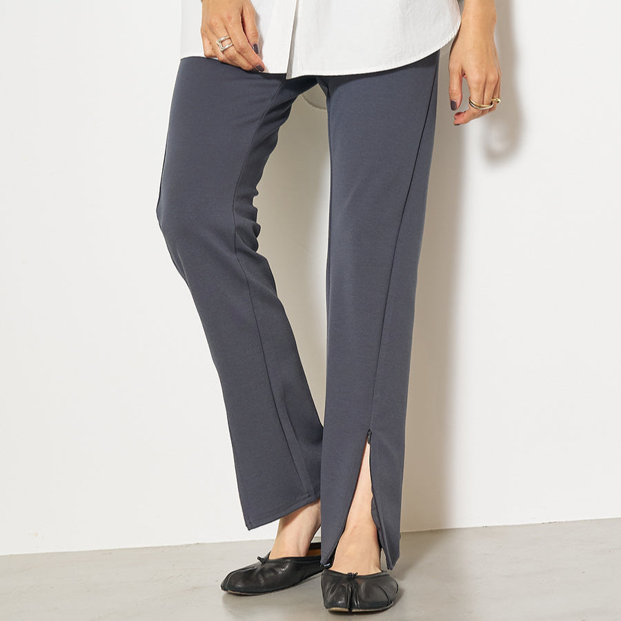 YENN FRONT SLIT FLARE PT Y252-32031〔30%OFF〕