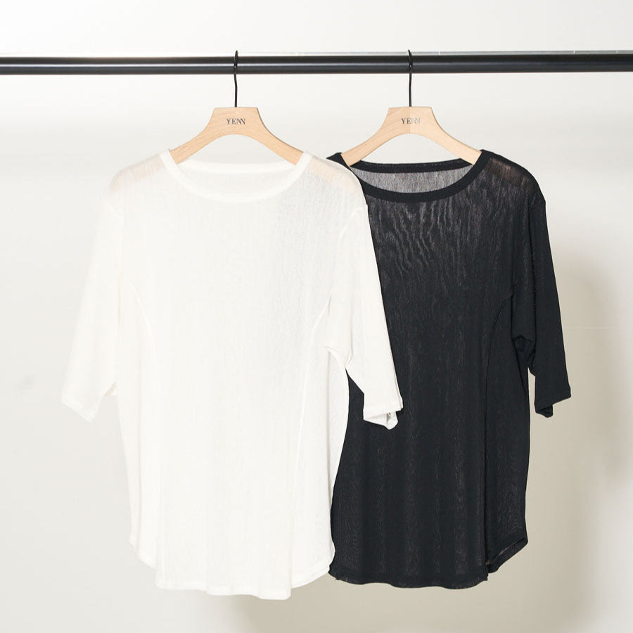 YENN COTTON TULLE TEE Y252-82038