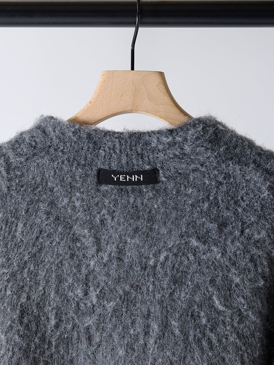 YENN ALPACA MIX CARDIGAN Y254-91122