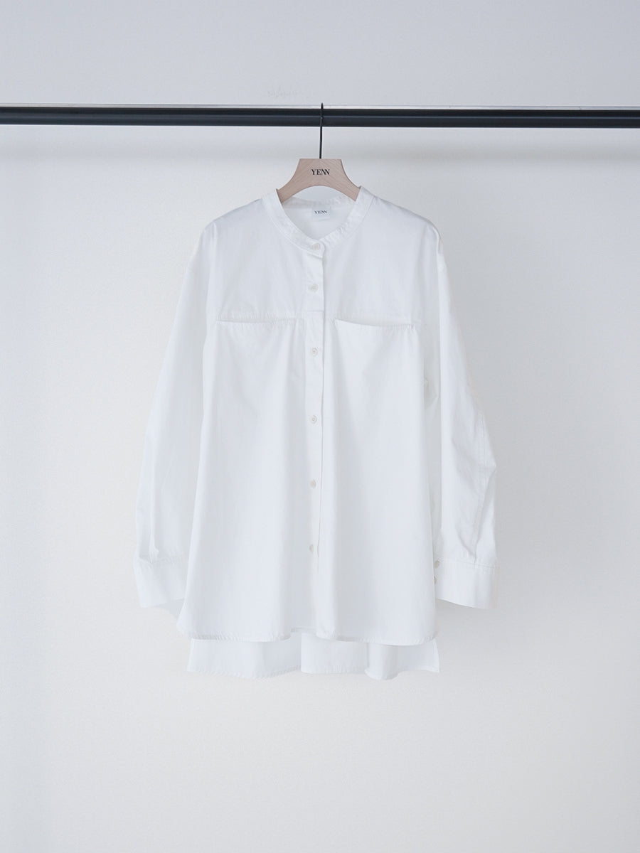 【予約販売】YENN PIGMENT WASHED SHIRT Y261-12007