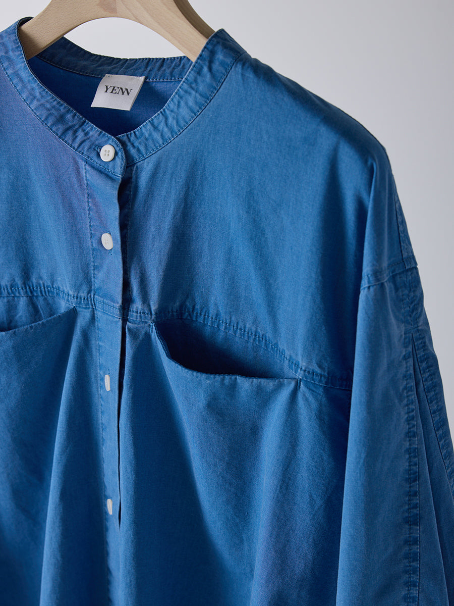 【予約販売】YENN PIGMENT WASHED SHIRT Y261-12007