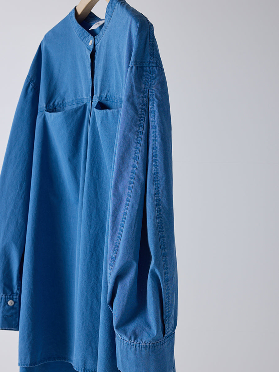 【予約販売】YENN PIGMENT WASHED SHIRT Y261-12007