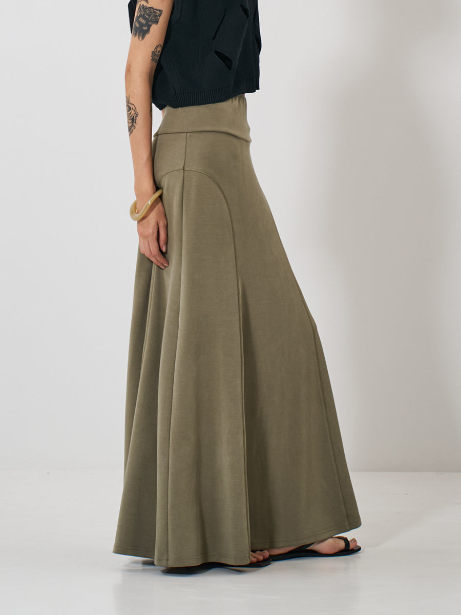 【予約販売】YENN FIBRIL JERSEY SKIRT Y261-21023