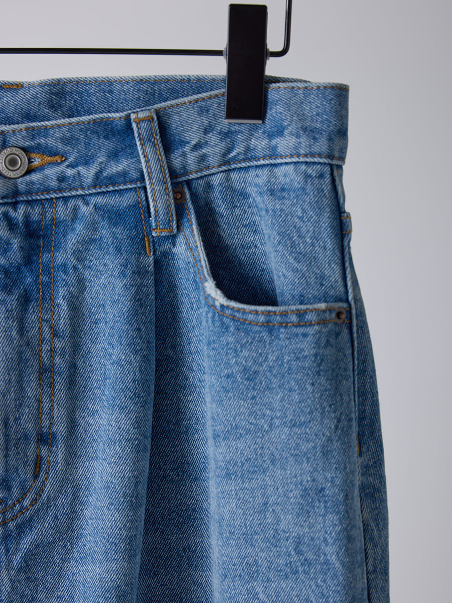 【予約販売】YENN LASER CUT DENIM SK Y261-22002