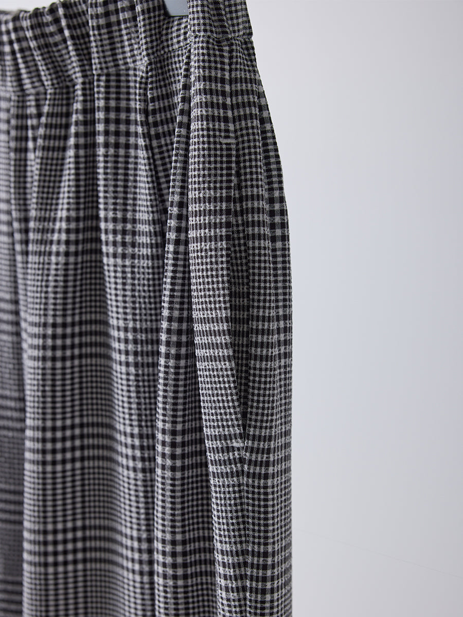【予約販売】YENN PLAID TUCK EASY PT Y261-31008