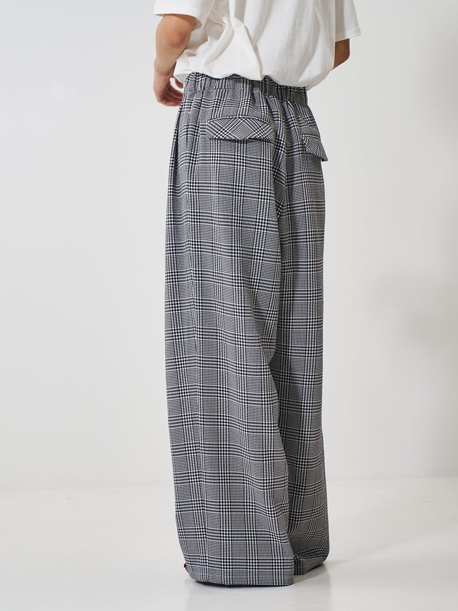 【予約販売】YENN PLAID TUCK EASY PT Y261-31008
