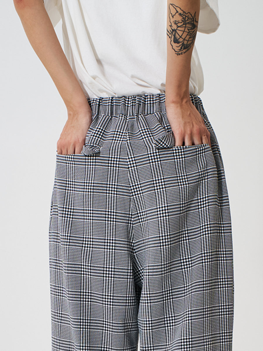 【予約販売】YENN PLAID TUCK EASY PT Y261-31008