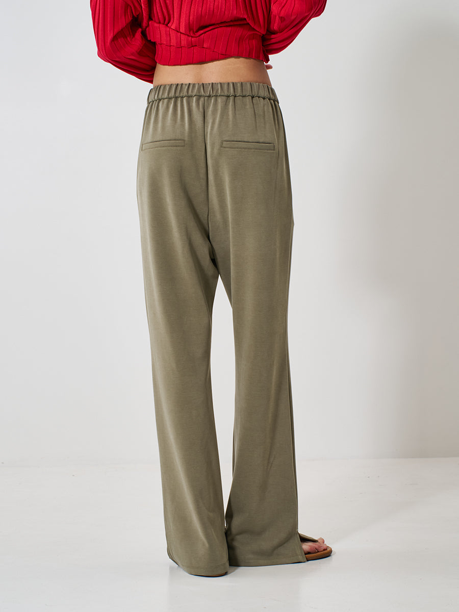 【予約販売】YENN SIDE SLIT SLACKS Y261-32022