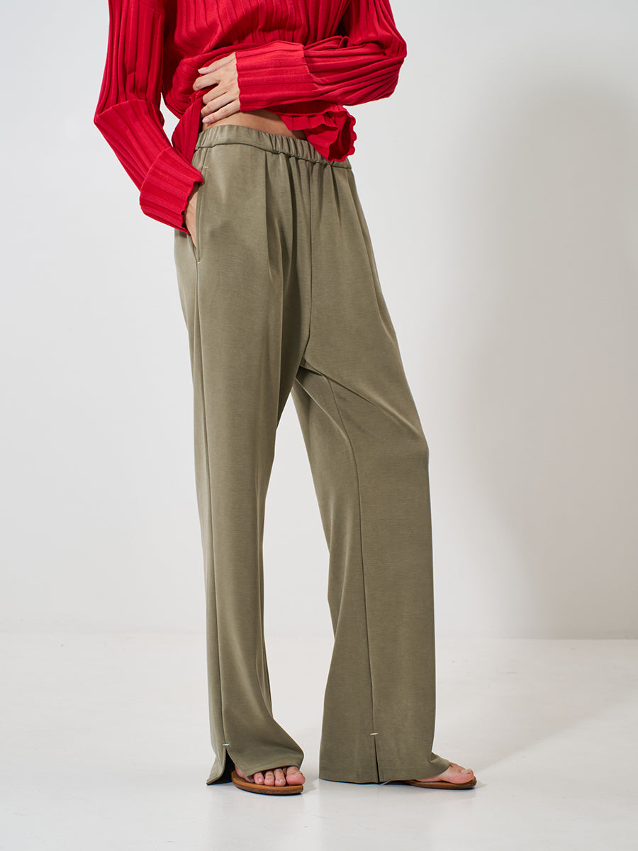 【予約販売】YENN SIDE SLIT SLACKS Y261-32022