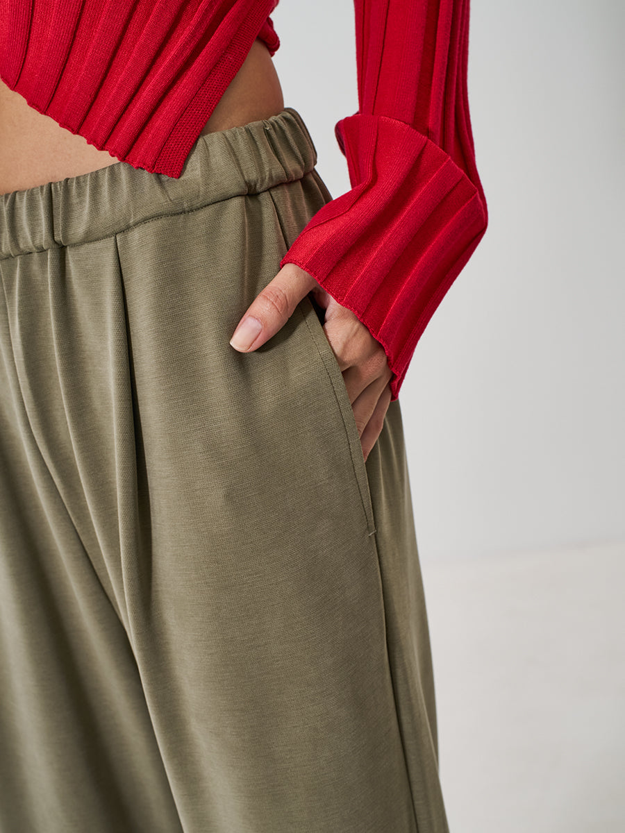 【予約販売】YENN SIDE SLIT SLACKS Y261-32022