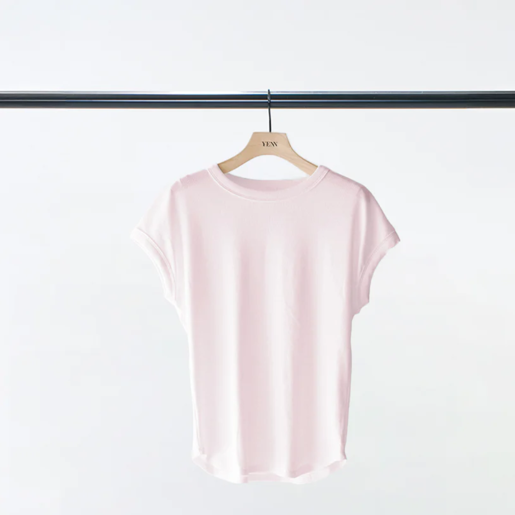 YENN SHORT SLEEVE RIB TEE Y261-81025-2