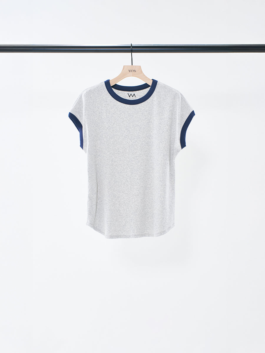 【予約販売】YENN SHORT SLEEVE RIB TEE Y261-81025