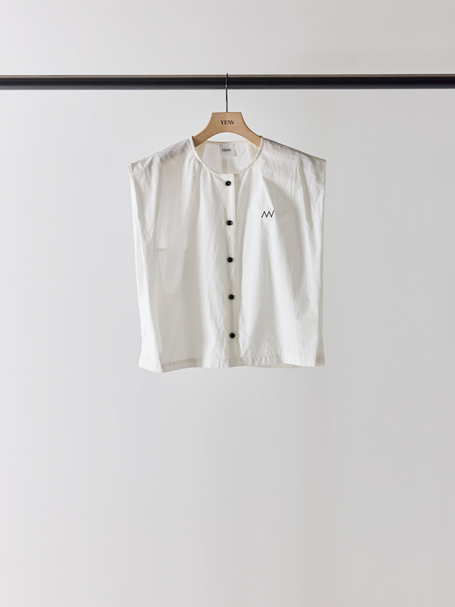【予約販売】YENN SLEEVELESS SHIRT Y262-11040