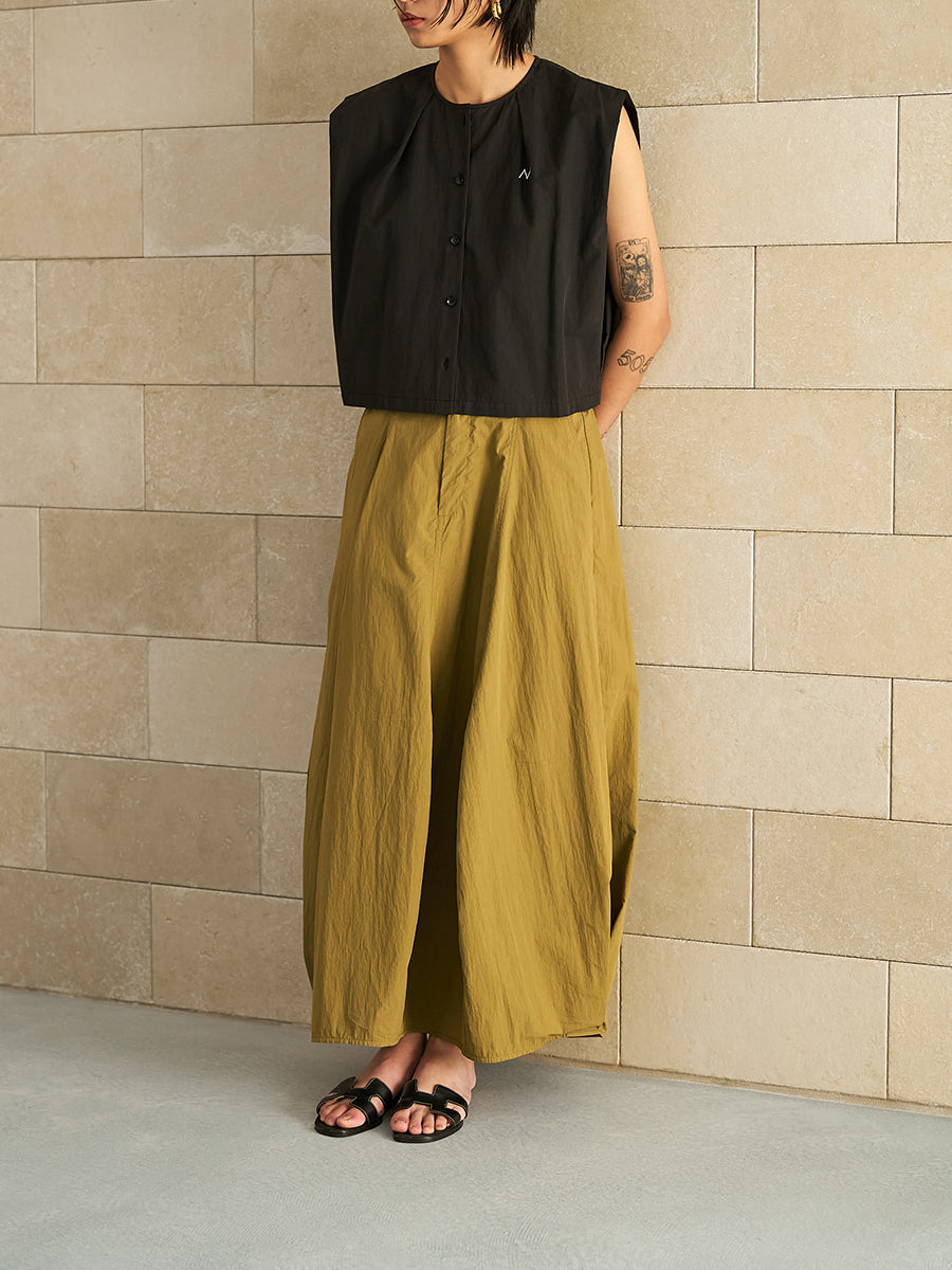 【予約販売】YENN SLEEVELESS SHIRT Y262-11040