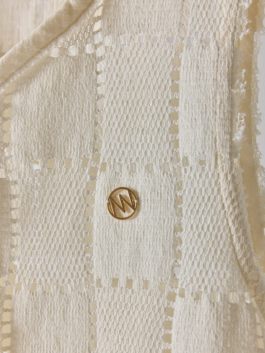 【予約販売】YENN SLEEVELESS LACE TOP Y262-12045