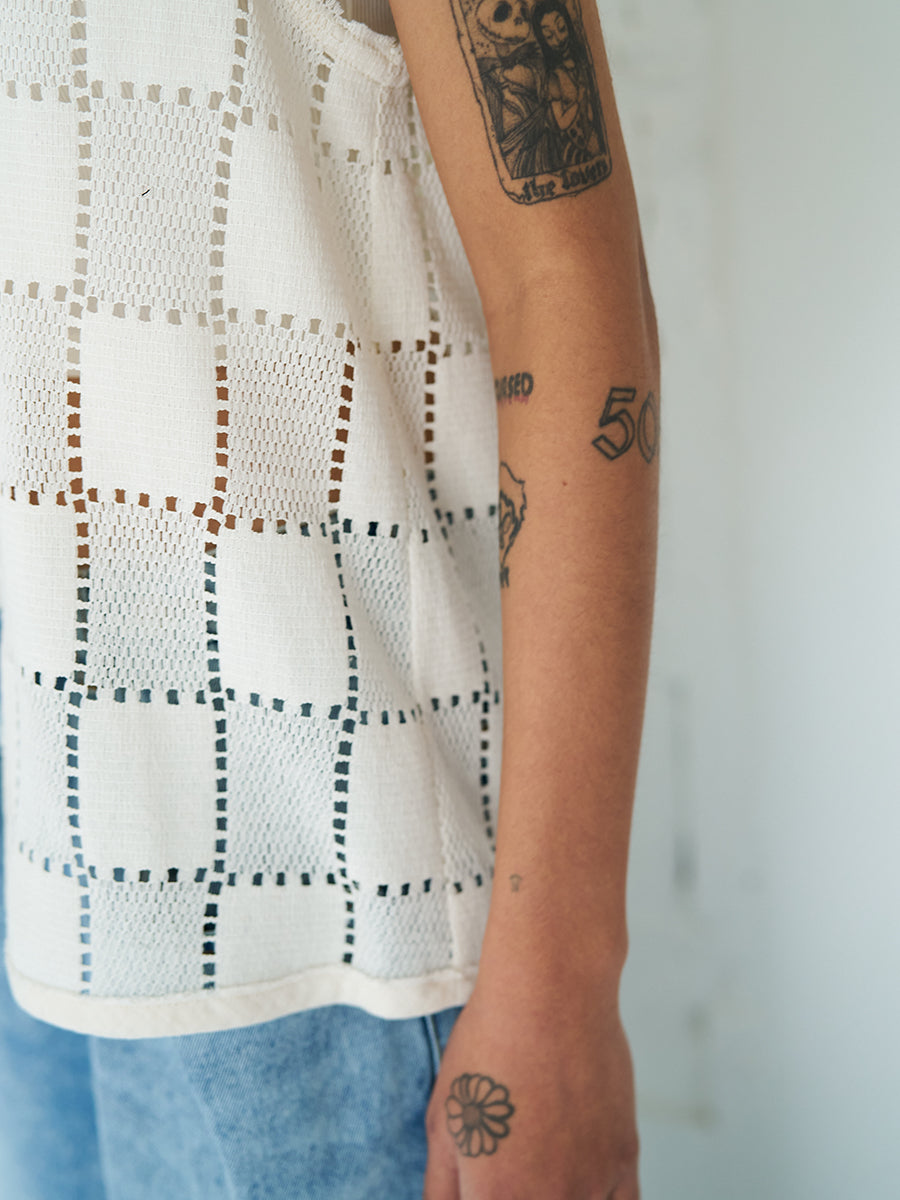 【予約販売】YENN SLEEVELESS LACE TOP Y262-12045