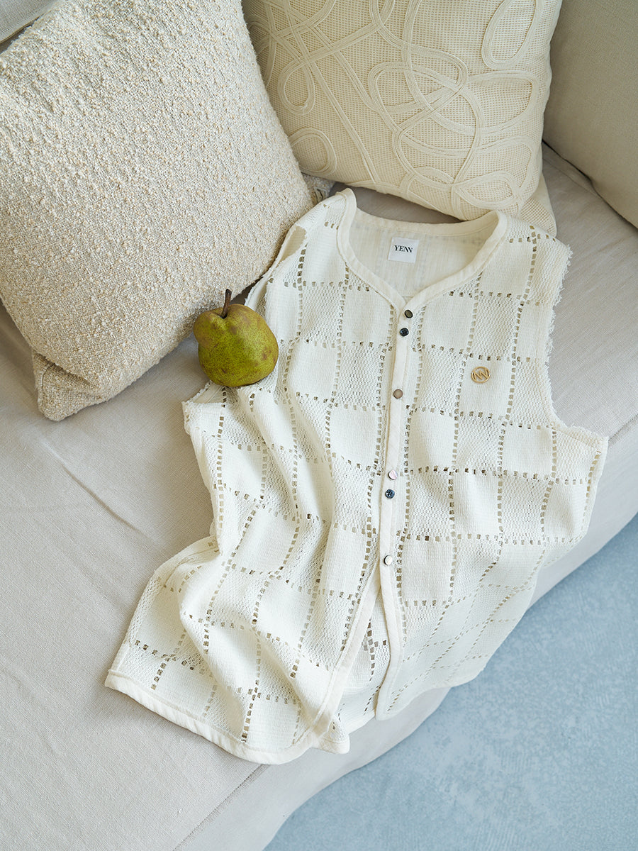 【予約販売】YENN SLEEVELESS LACE TOP Y262-12045