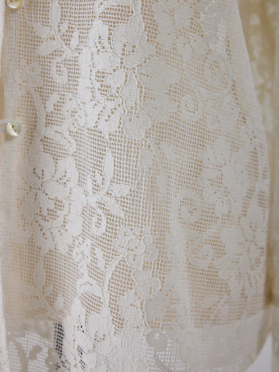 【予約販売】YENN PORTABLE LACE HOODIE Y262-12047