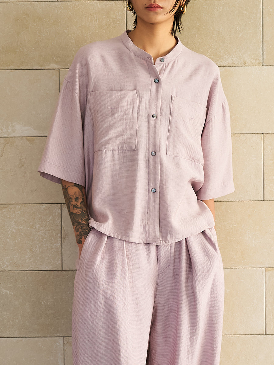【予約販売】YENN BIG POCKET SHIRT Y262-12050