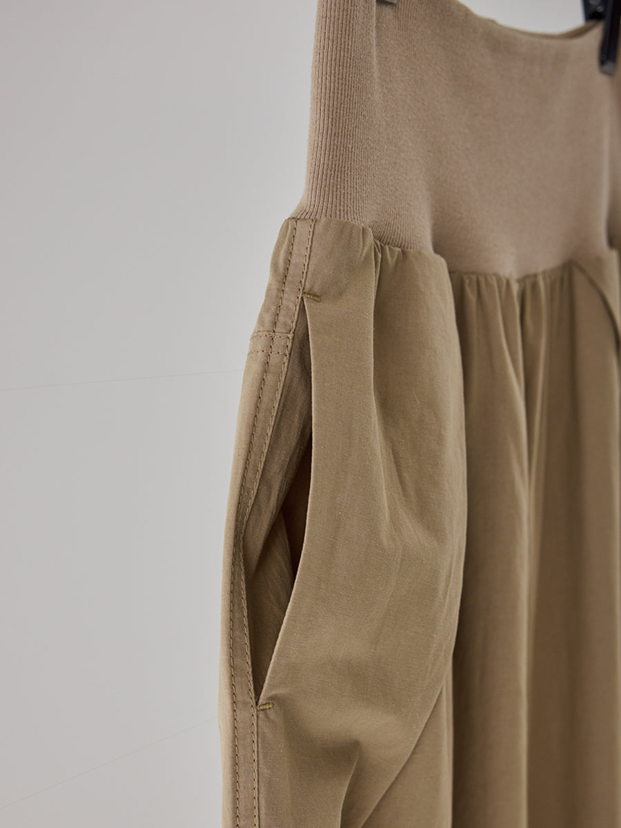 【予約販売】YENN WAIST RIB CURVE PT Y262-31041