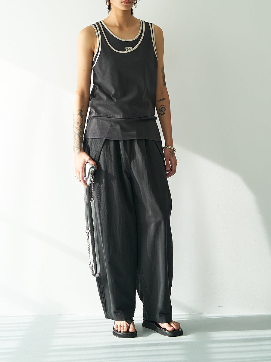 【予約販売】YENN WAIST RIB CURVE PT Y262-31041