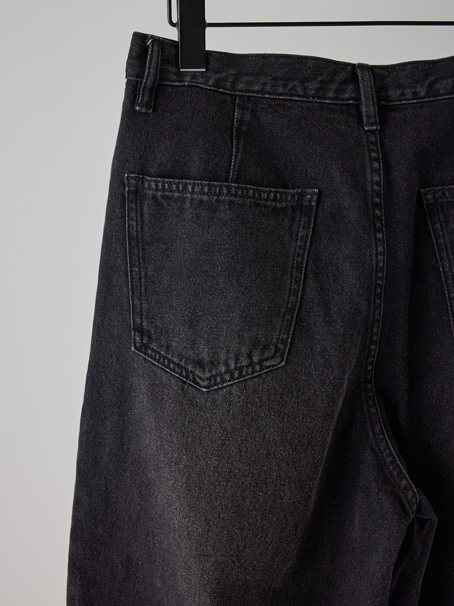 YENN TUCK BELT DENIM PT Y262-31064