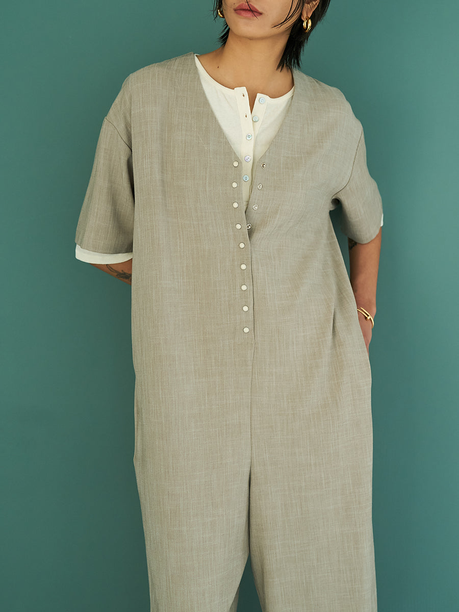 【予約販売】YENN SIDE SLIT ALL IN ONE Y262-32044